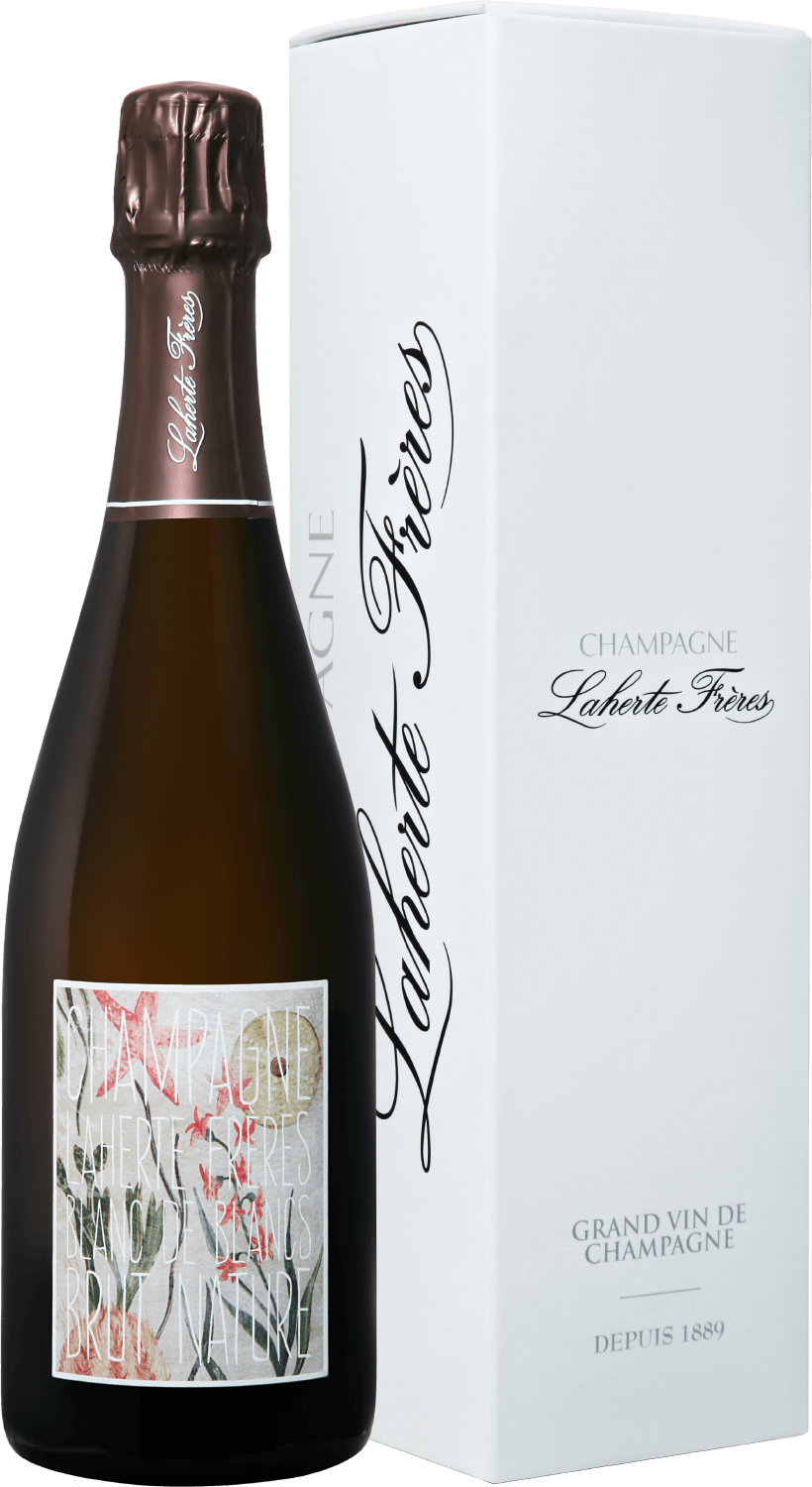 Blanc de Blancs Brut Nature Champagne AOС Laherte Freres (gift box)