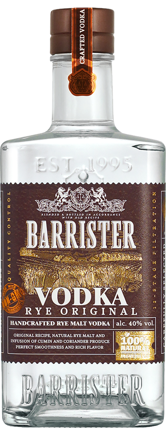 Водка Barrister Rye Original 0.7 л (Барристер Ржаная Оригинальная), купить  в магазине в Саратове - цена, отзывы