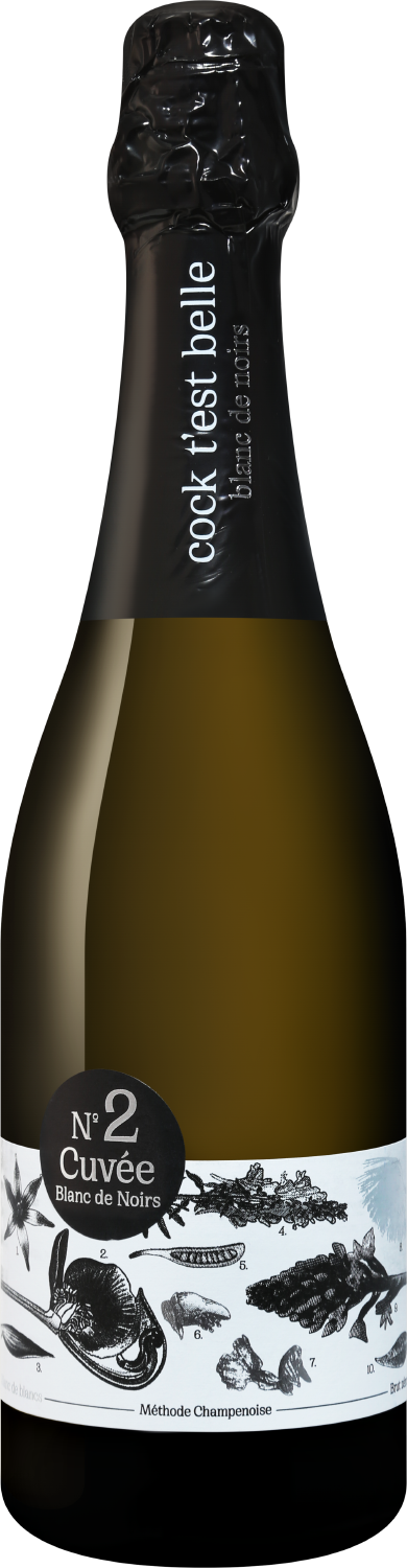 Cock t’est belle. Blanc De Noir. Cuvee №2