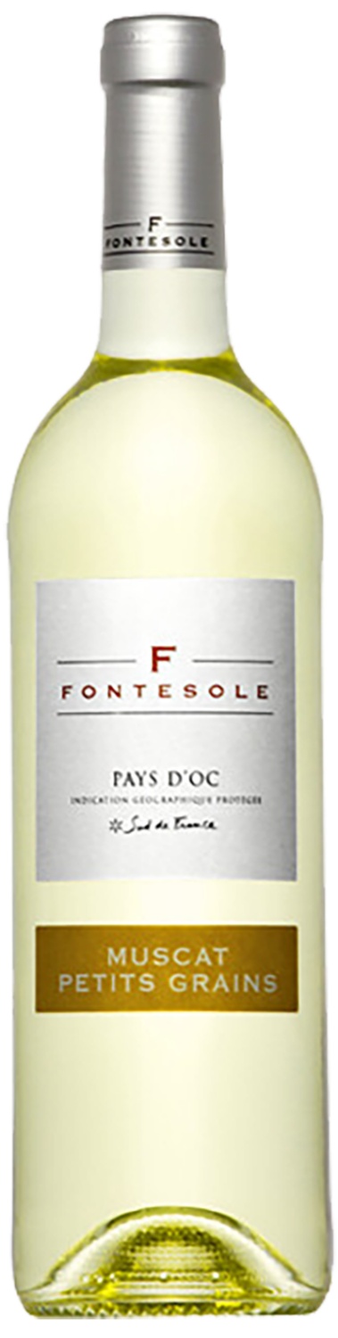 Fontesole Muscat Petits Grains Pays d'Oc IGP Les Vignerons de Fontes