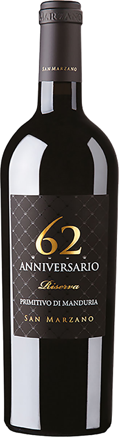 Anniversario 62 Riserva Primitivo di Manduria DOС San Marzano