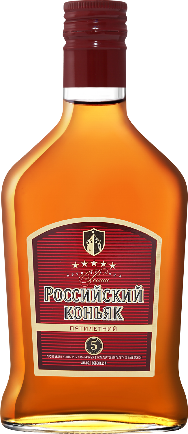 Российский Коньяк 5 Лет 0.25&nbsp;л