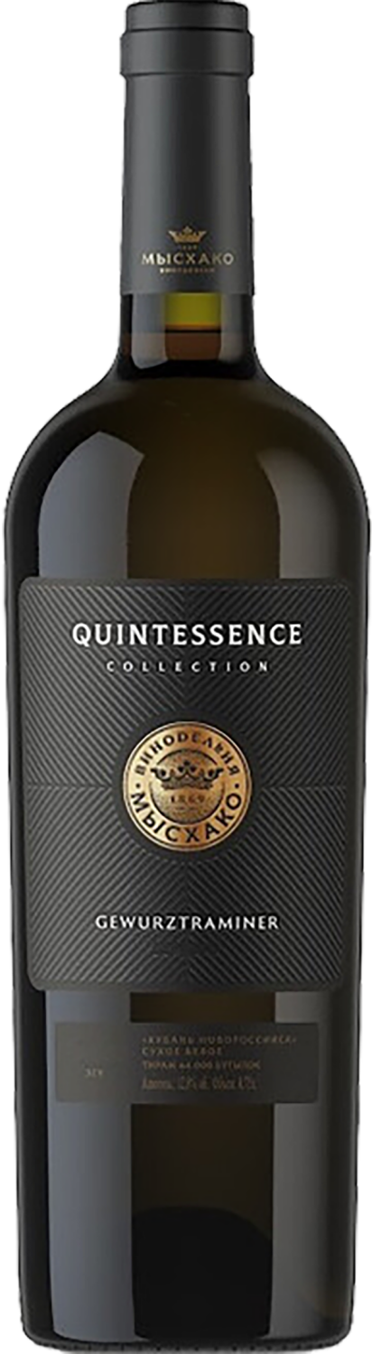 Quintessence Gewurztraminer Kuban. Novorossiysk Myskhako