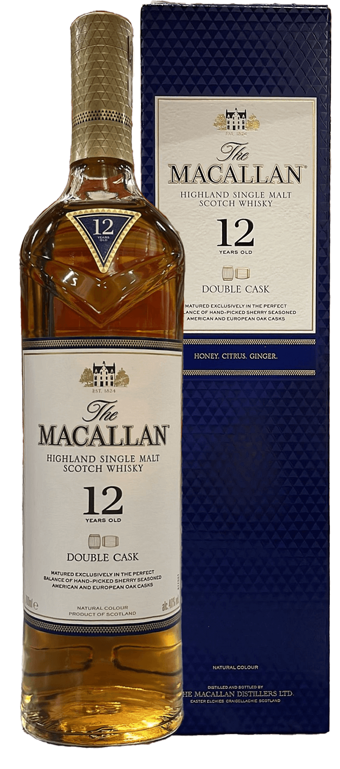 Macallan Double Cask Highland Single Malt Scotch Whisky 12 y.o. (gift box) macallan sherry oak cask 12 y o highland single malt scotch whisky gift box