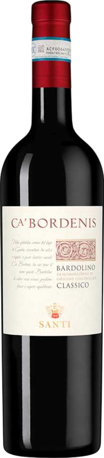 Ка' Борденис Бардолино Классико DOC Санти 2022 0.75&nbsp;л
