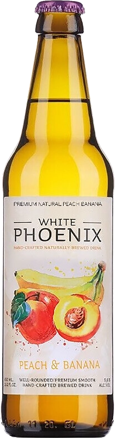 Уайт Феникс Персик-Банан медовуха 0.45&nbsp;л