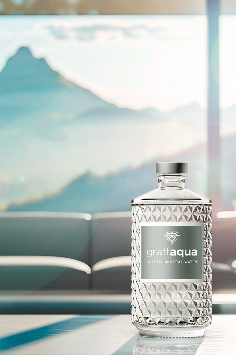 Вода негазированная Граффаква 0.7&nbsp;л