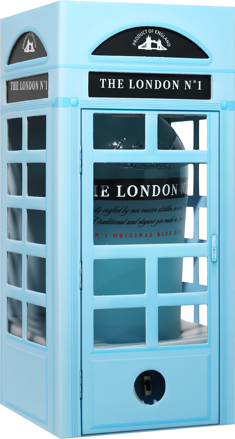 джин the london 1 original blue великобритания 0 7 л The London №1 Original Blue Gin (gift box)