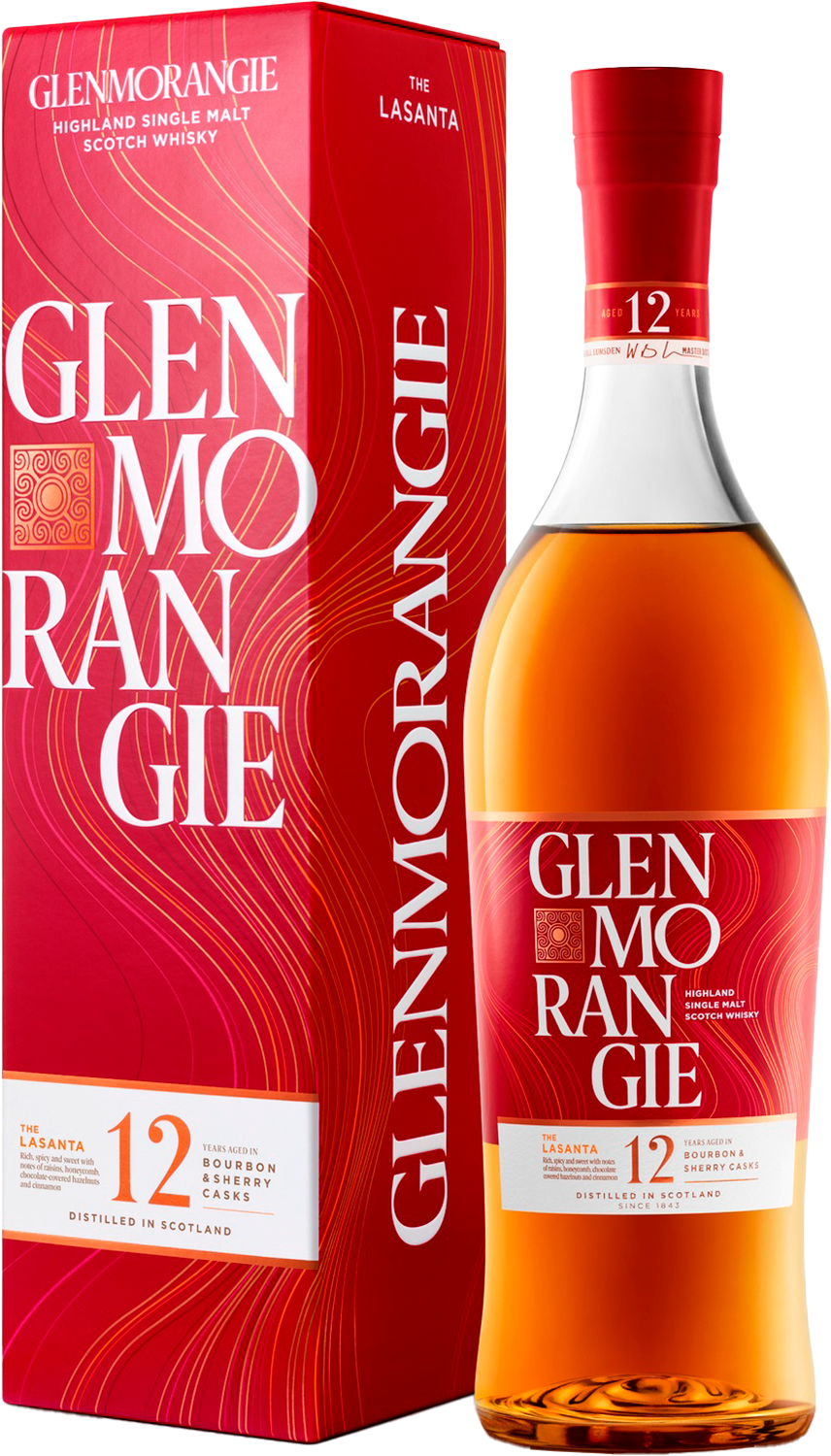 Glenmorangie The Lasanta Highland Single Malt Scotch Whisky 12 y.o. (gift box)