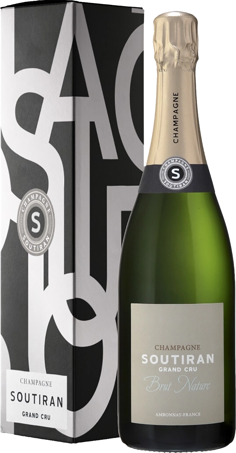 Soutiran Brut Nature Grand Cru Champagne AOC (gift box)