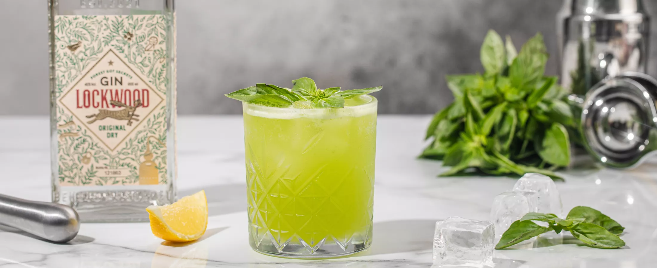 Gin Basil Smash