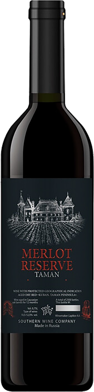 Merlot Taman Reserve Kuban Tamanskij poluostrov Yuzhnaya Vinnaya Kompaniya
