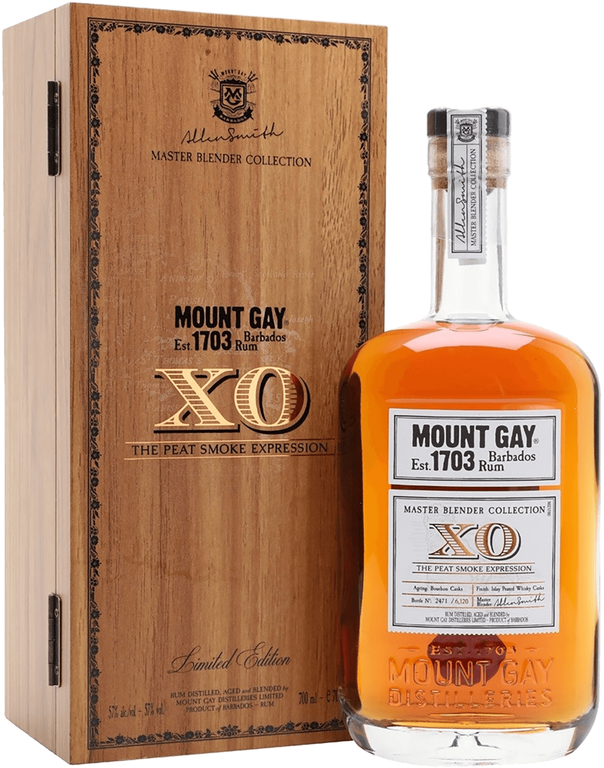 Rum Mount Guy XO The Peat Smoke Expression (gift box) цена и фото