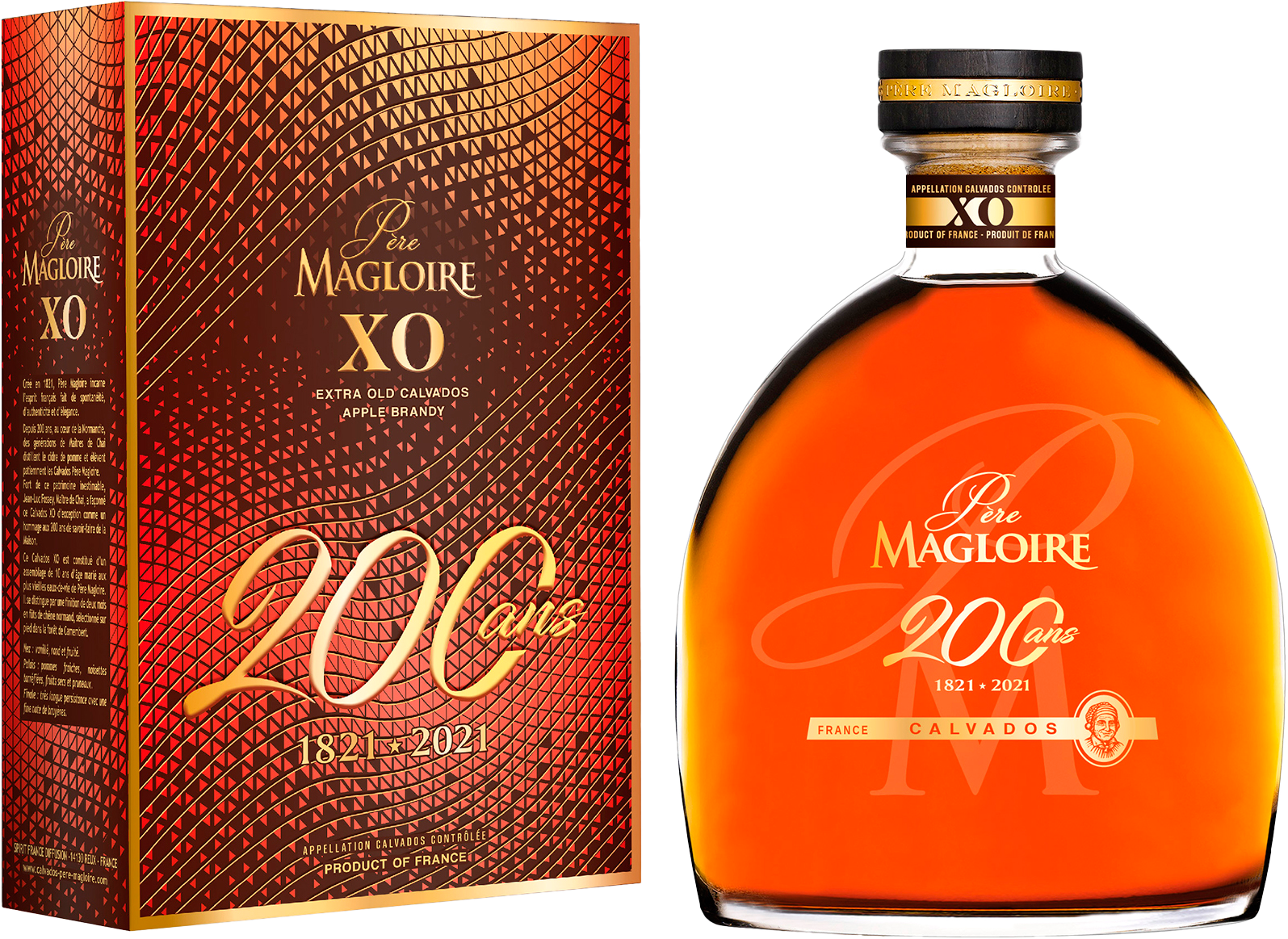 Пэр Маглуар XO 200 ан в подарочной упаковке 0.7&nbsp;л