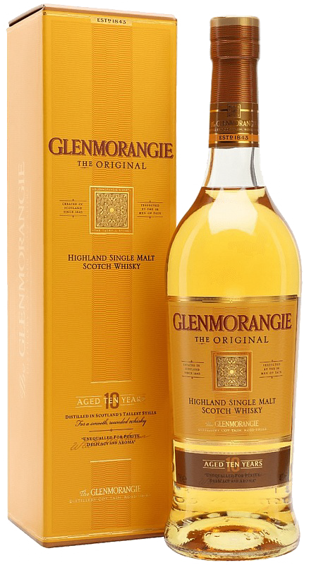 Glenmorangie Original Highland Single Malt Scotch Whisky 10 y.o. (gift box) glenmorangie the original 10 years single malt scotch whisky gift box