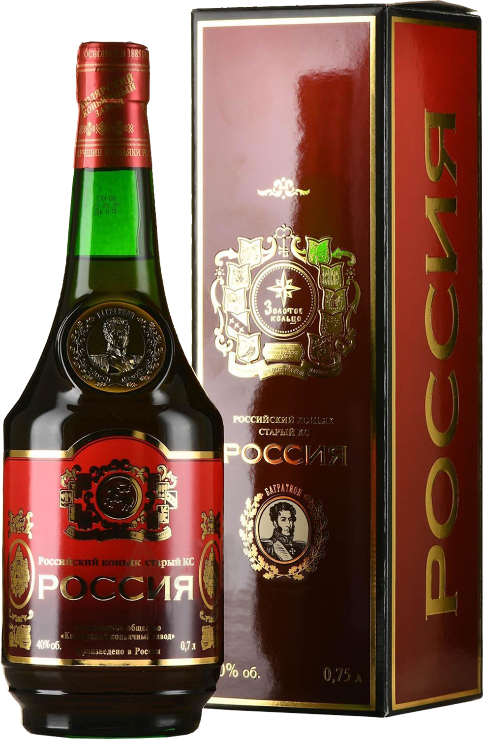 Russia KS (in green decanter and gifx box)
