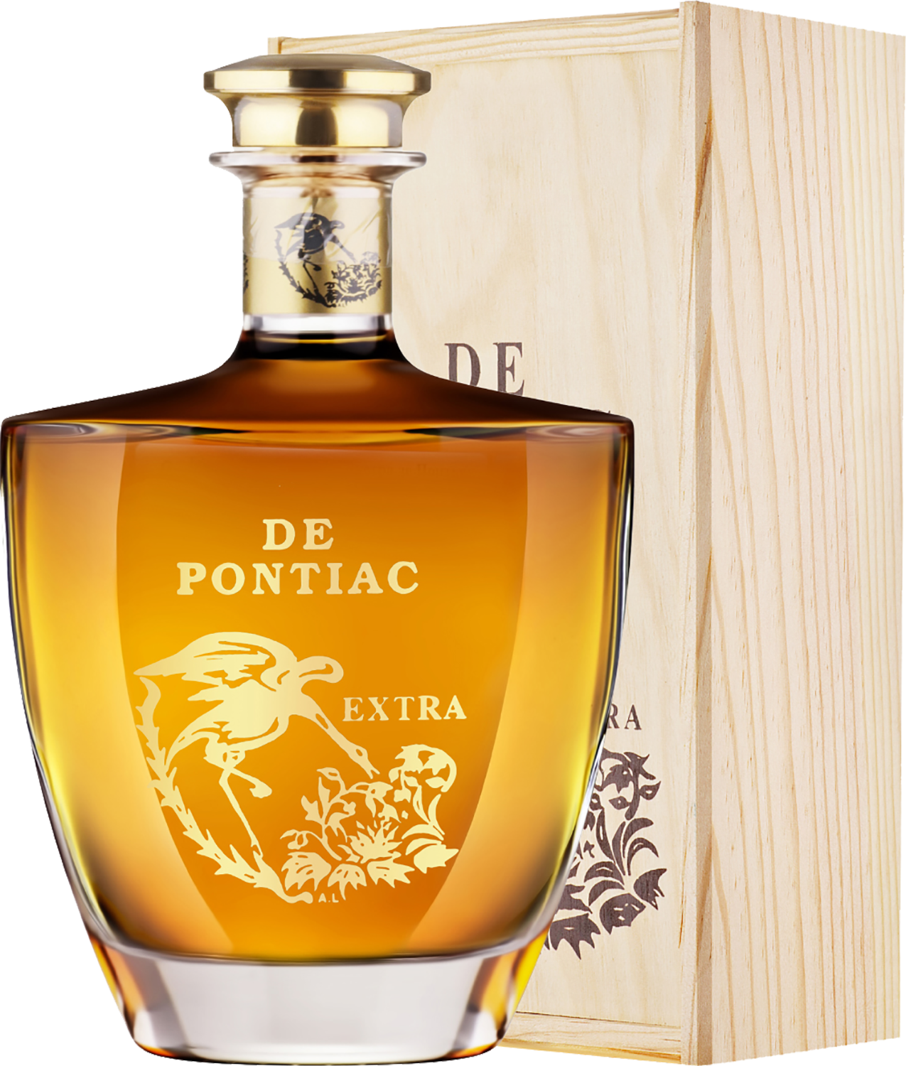 Де Понтьяк Экстра Ба-Арманьяк в подарочной упаковке 0.7&nbsp;л