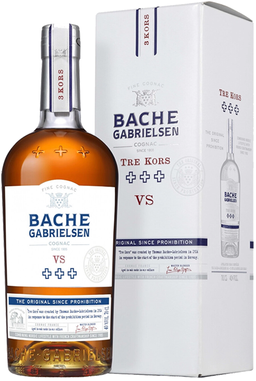 Bache-Gabrielsen Tre Kors Cognac VS (gift box)