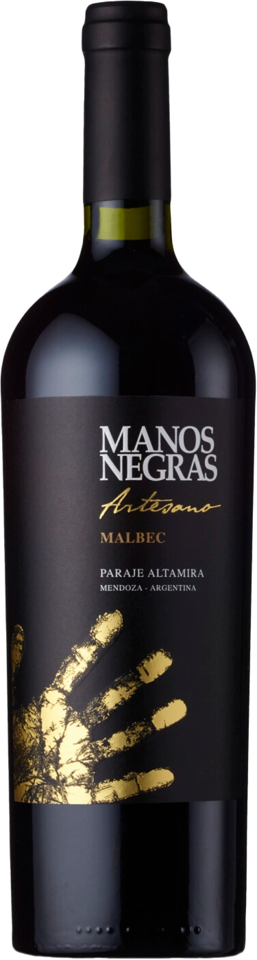 Manos Negras Artesano Malbec Paraje Altamira IG 55 Malbec