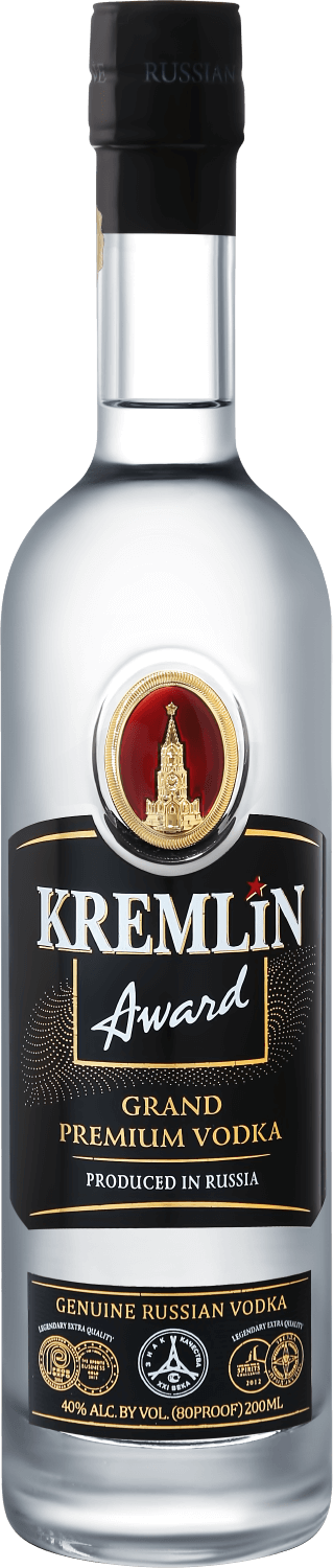 водка kremlin award в подарочной упаковке со стопками россия 0 7 л KREMLIN AWARD Grand Premium