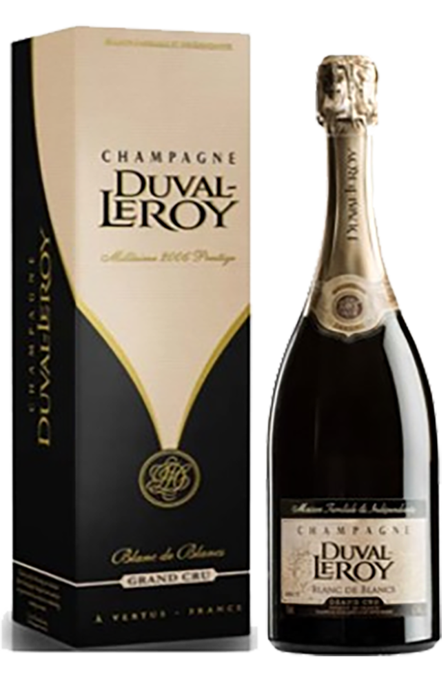 Duval-Leroy Brut Blanc de Blancs Grand Cru Champagne AOC (gift box) blanc de blancs brut nature champagne aoс laherte freres gift box