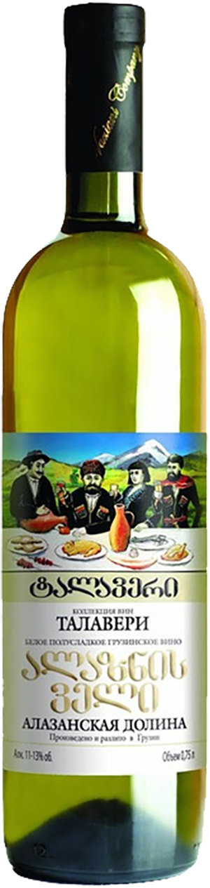Талавери Алазанская Долина Белое Вазиани 0.75&nbsp;л