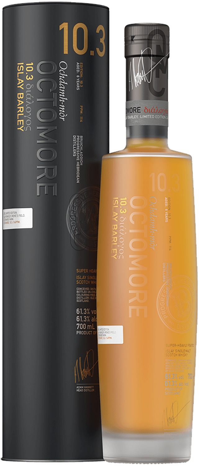Bruichladdich Octomore Edition 10.3 Islay single malt scotch whisky (gift box)