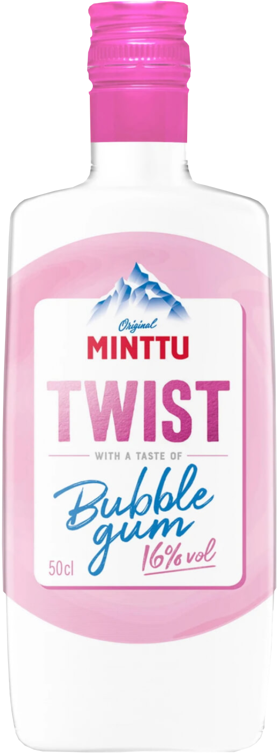 Minttu Twist Bubble Gum bubble gum tropical twist