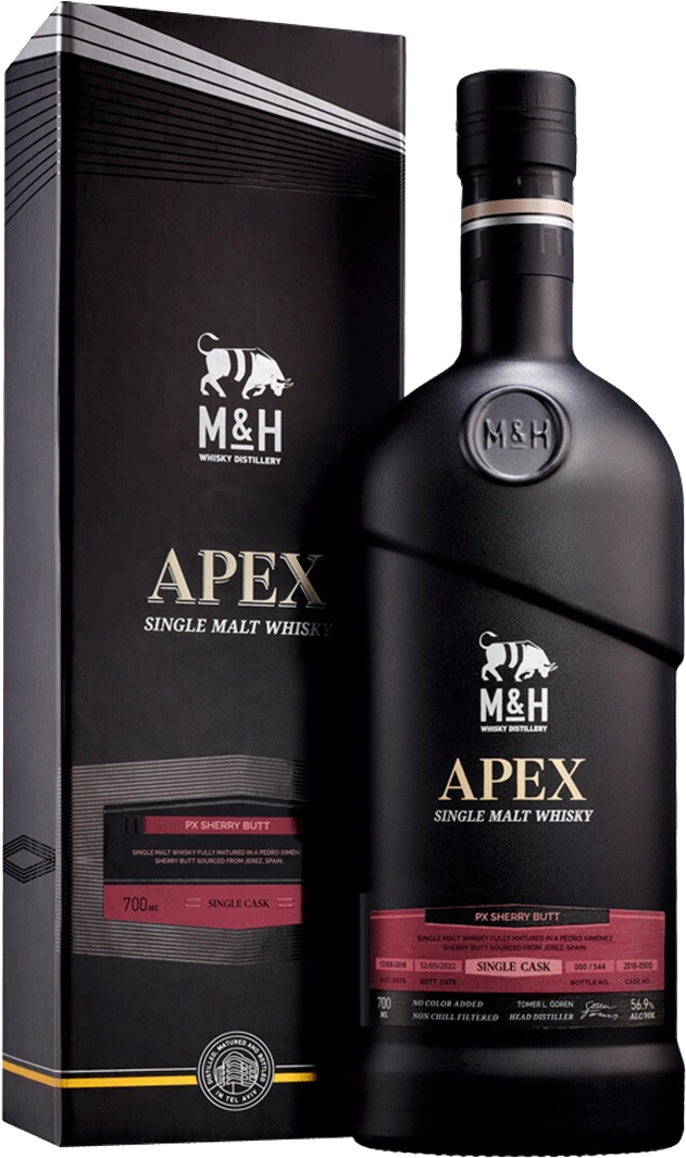 MandH Apex PX Sherry Butt Single Malt Whiskey (gift box)