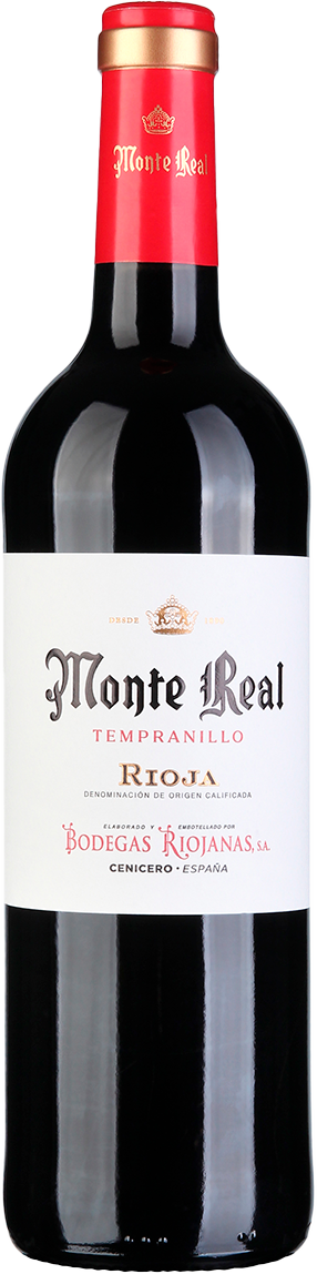 Monte Real Tempranillo Rioja DOCa Bodegas Riojanas