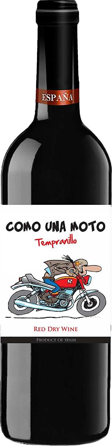 Como Una Moto Tempranillo Dry Vinos and Bodegas