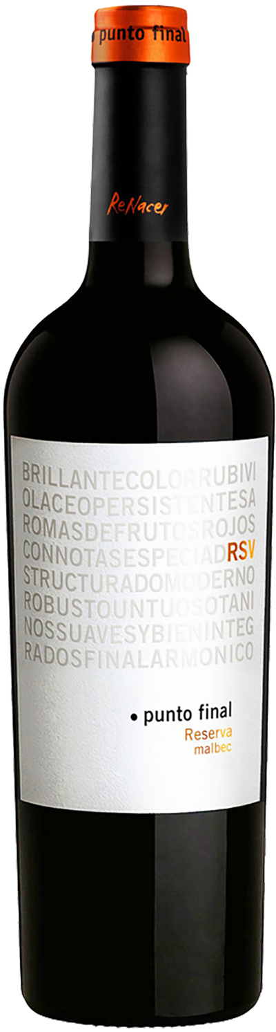 Пунто Финал Мальбек Ресерва Ренасер 0.75&nbsp;л