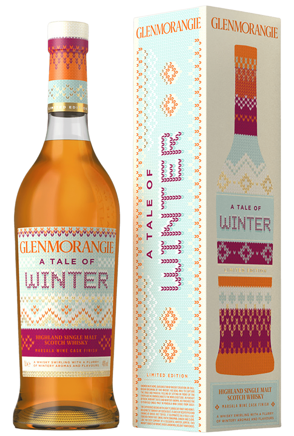 Glenmorangie A Tale of Winter Highland single malt scotch whisky (gift box) glenmorangie grand vintage malt highland single malt scotch whisky gift box
