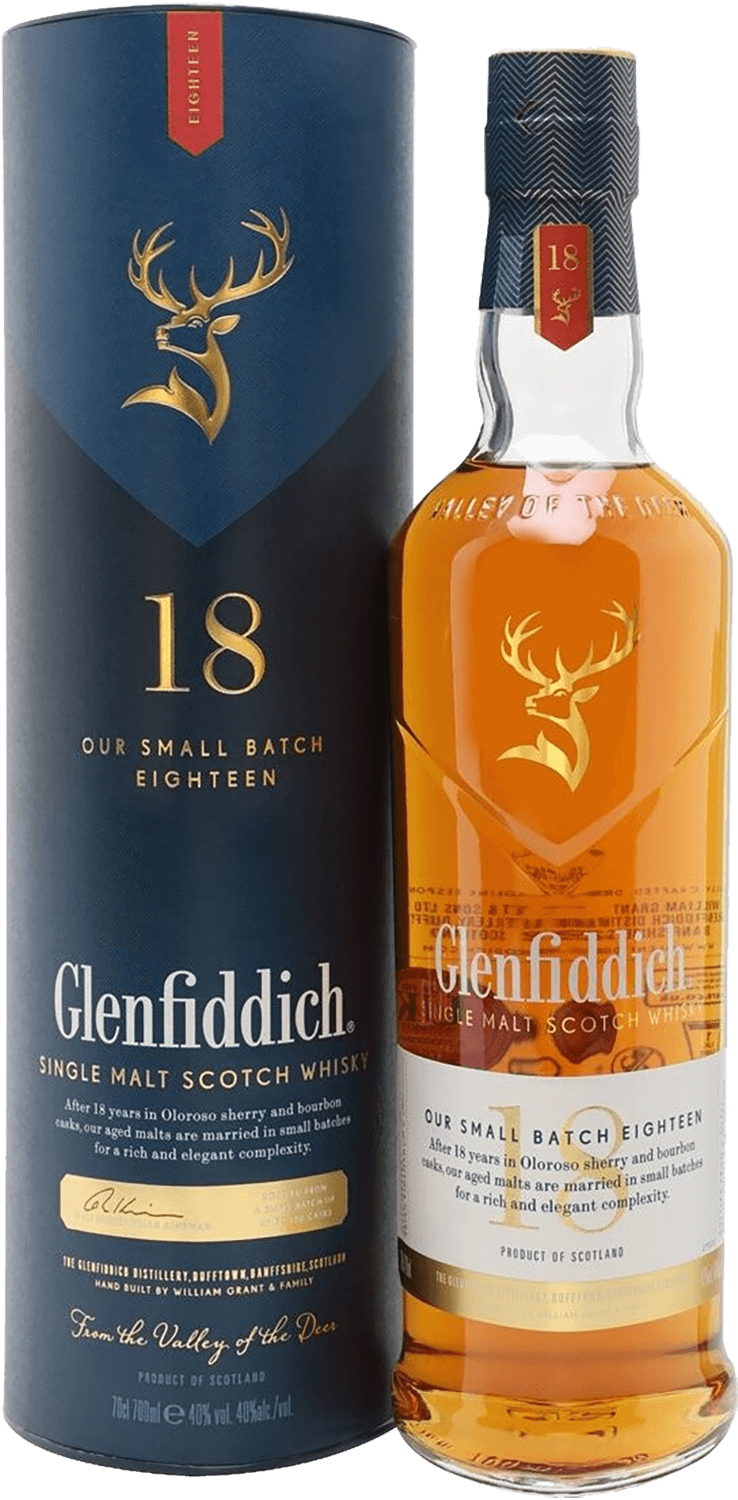 Гленфиддик 18. Виски односолодовый Glenfiddich. Glenfiddich 18 small batch Reserve.