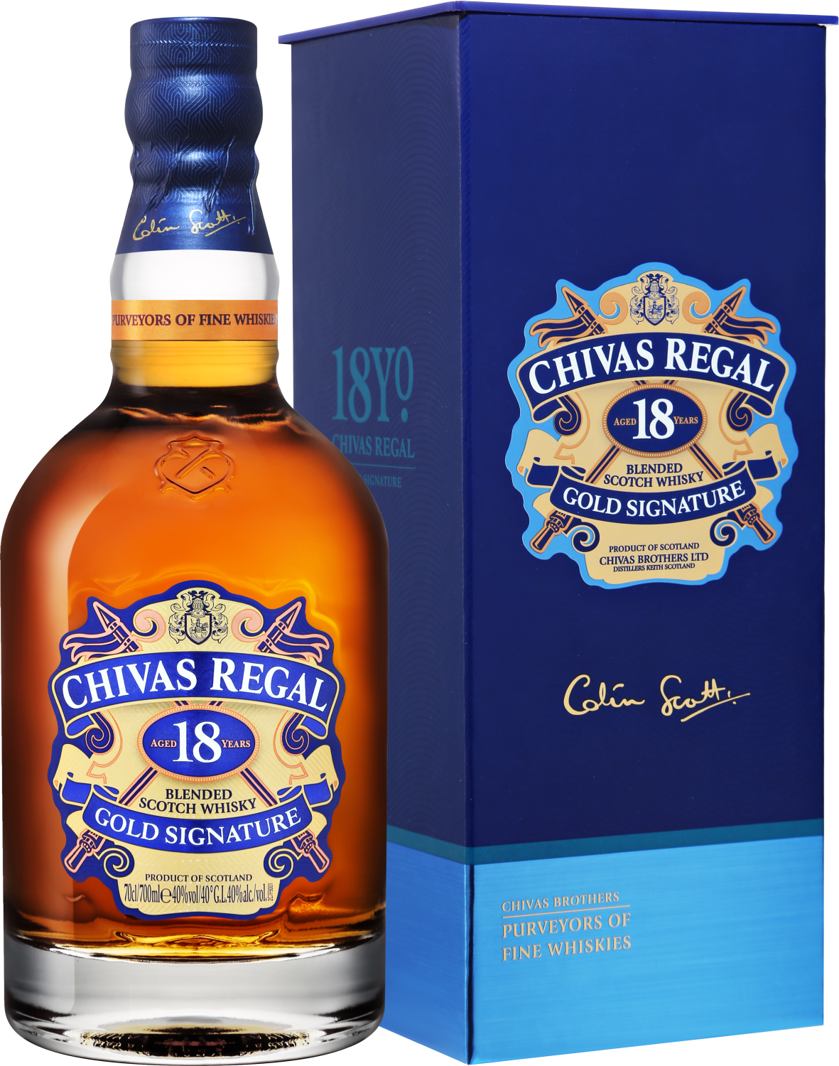 Chivas Regal Blended Scotch Whisky 18 y.o. (gift box)