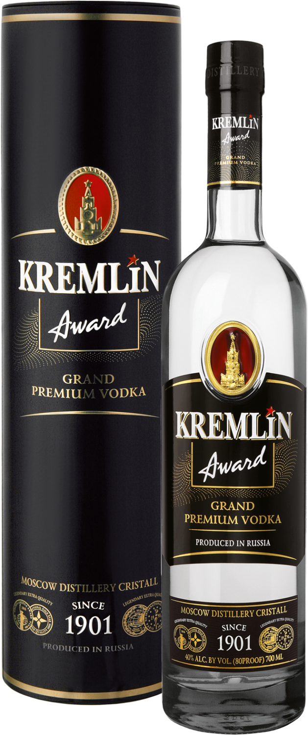 KREMLIN AWARD Grand Premium Vodka (gift box)