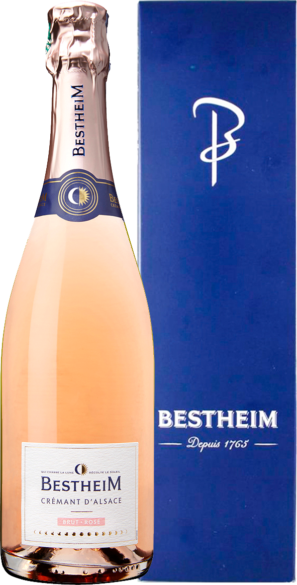 Cremant d'Alsace AOC Brut Rose Bestheim (gift box)