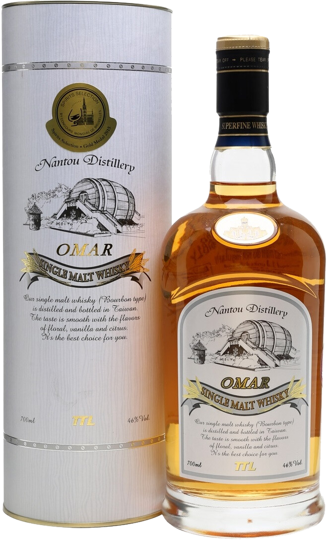 Omar Single Malt Bourbon Type (gift box)