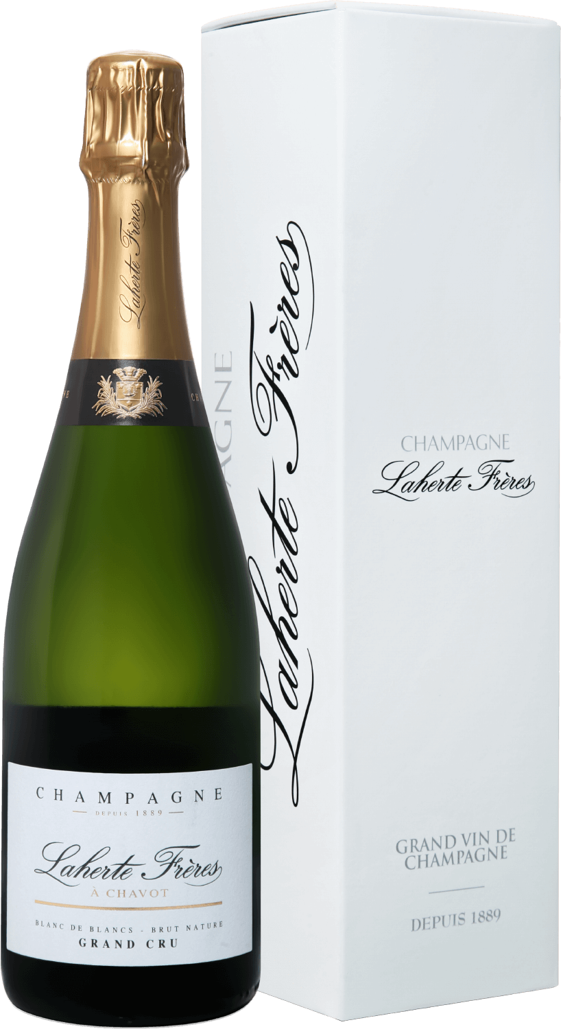 Blanc de Blancs Brut Nature Grand Cru Champagne AOС Laherte Freres (gift box)