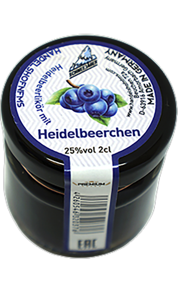 Шнее Егер Ликер Черника 0.02&nbsp;л