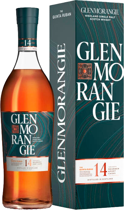 Glenmorangie The Quinta Ruban Single Malt Scotch Whisky 14 y.o. (gift box)