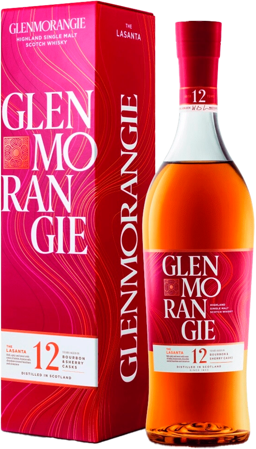 Glenmorangie Lasanta Single Malt Scotch Whisky (gift box)