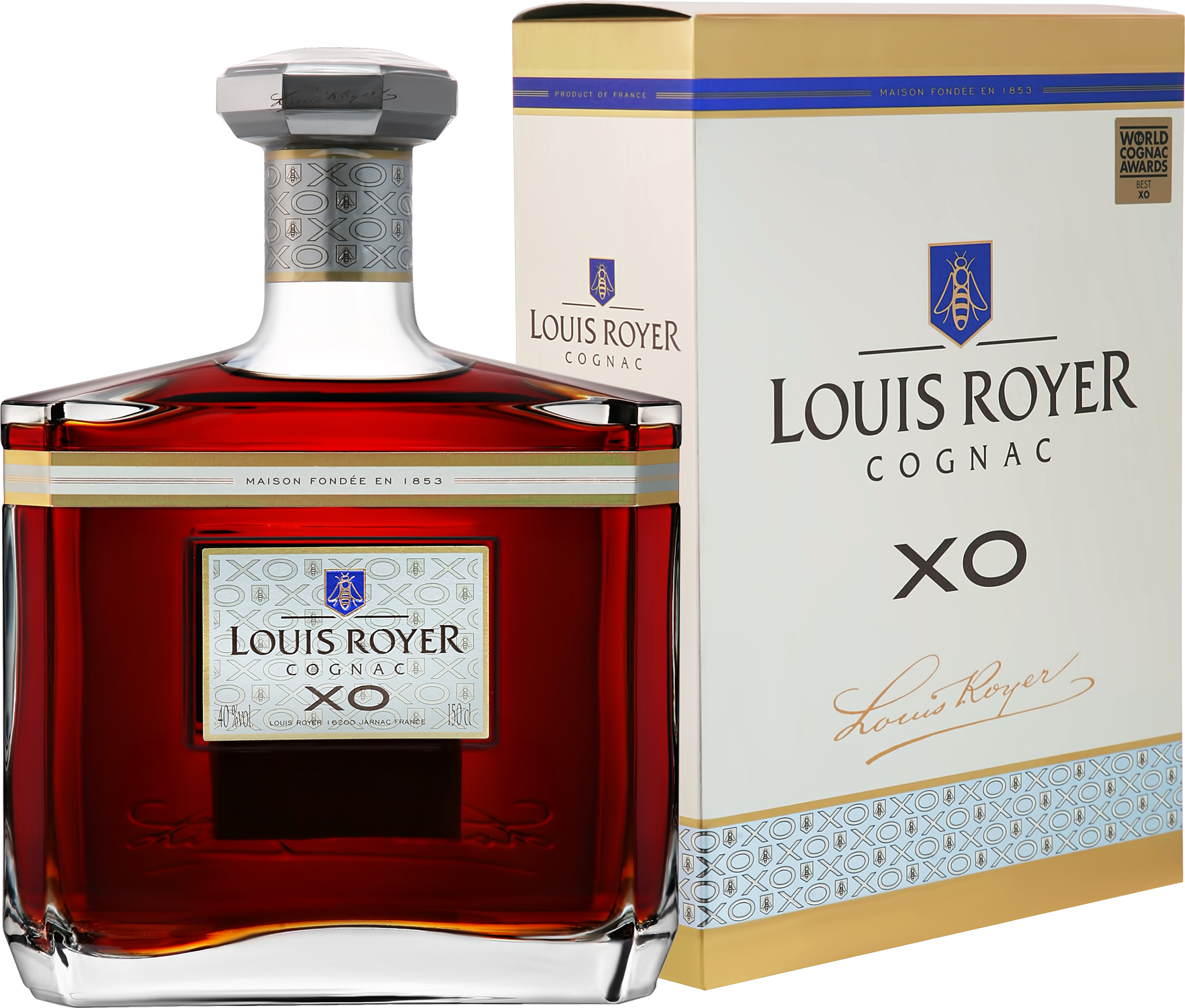 Louis Royer Cognac XO (gift box) louis royer eloge cognac grande champagne gift box