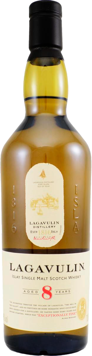 Lagavulin Islay Single Malt Scotch Whisky 8 y.o. (gift box)