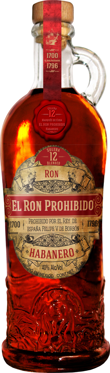 Эль Рон Проибидо Хабанеро 12 лет 0.75&nbsp;л