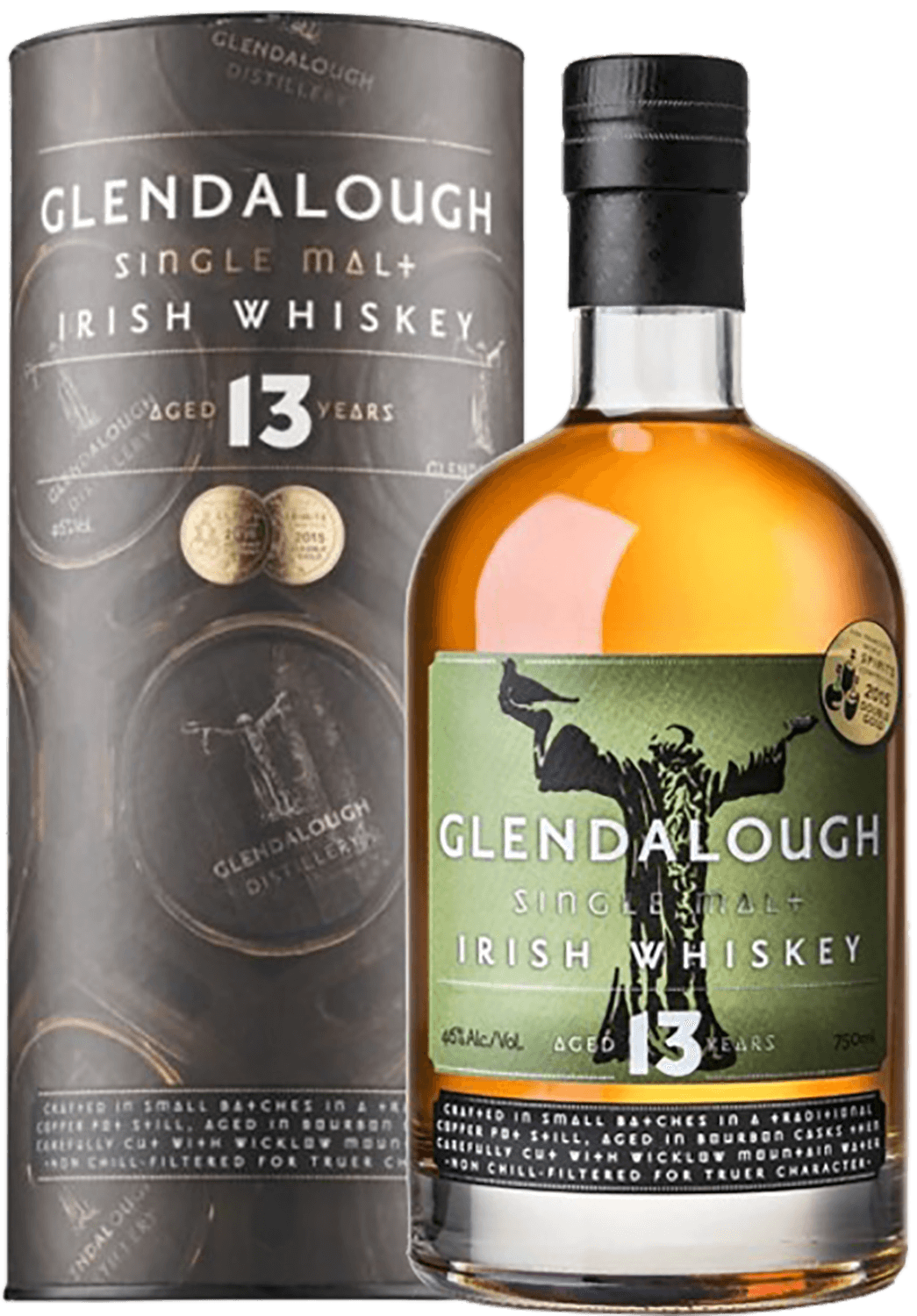 Glendalough 13 y.o. Single Malt Irish Whiskey (gift box) pogues single malt irish whiskey gift box