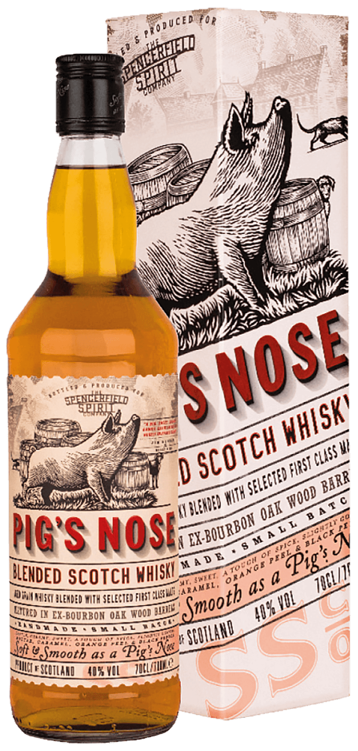Pig's Nose Spencerfield Spirit Blended Scotch Whisky (gift box)