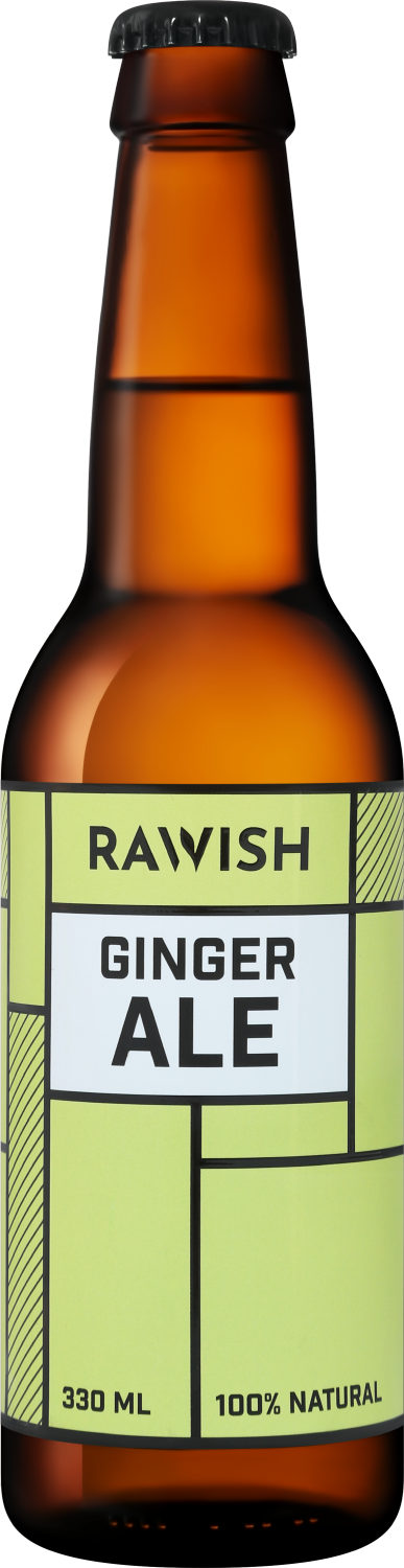 Rawish Ginger Ale muteman ginger ale premium 6 x 330ml