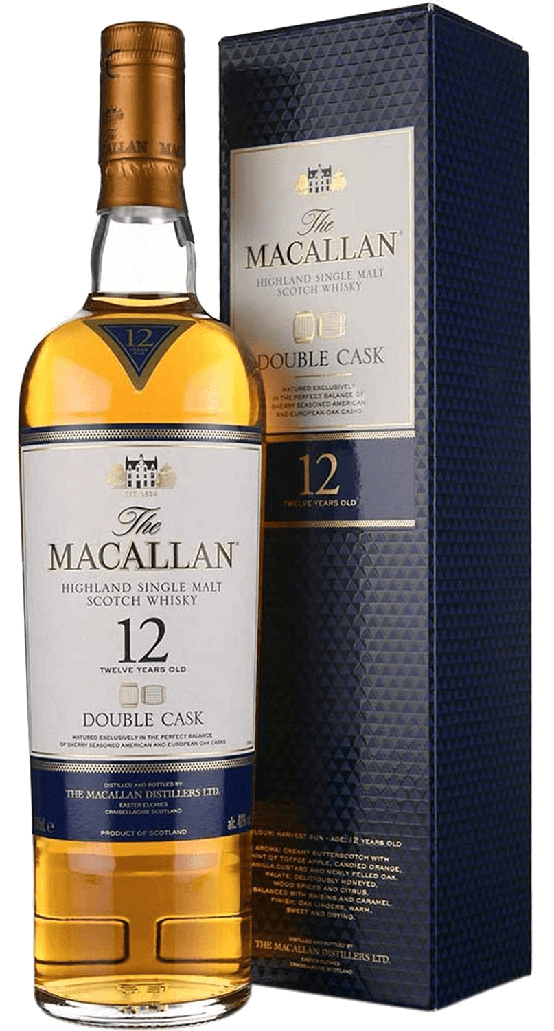 Macallan Double Cask 12 y.o. Highland single malt scotch whisky (gift box)
