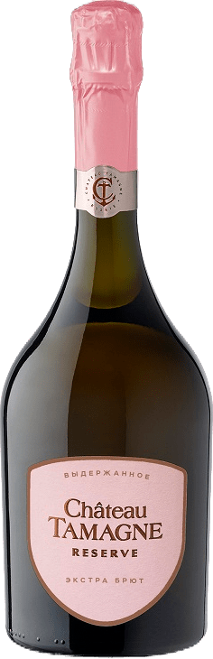 Chateau Tamagne Reserve Extra Brut Rose Yuzhnyj Bereg Tamani Kuban-Vino